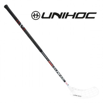 플로어볼 스틱 - UNIHOC) EPIC Composite 26 black-white 96cm | 플로어볼 전문 쇼핑몰 후크몰