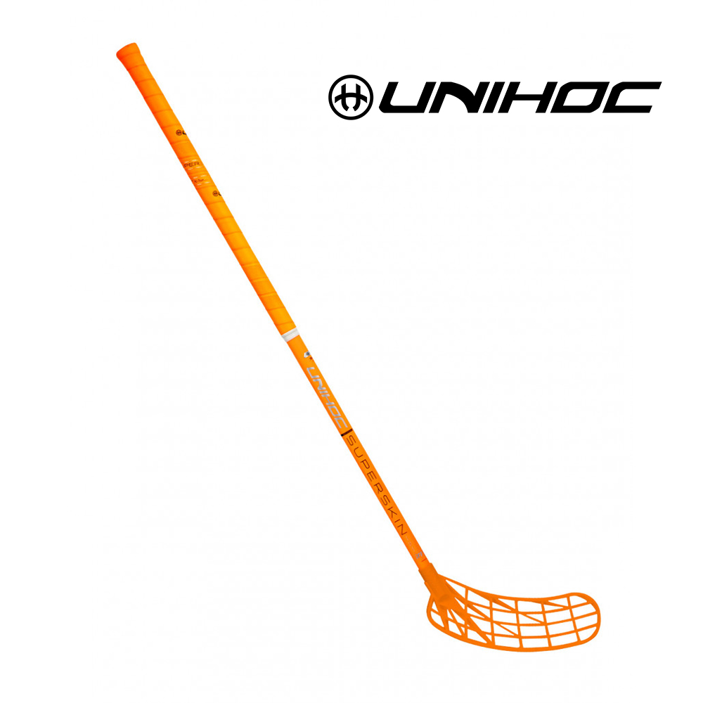 플로어볼 스틱 - UNIHOC) UNILITE SUPERSKIN MID 29 Orange 92cm | 플로어볼 전문 쇼핑몰 후크몰