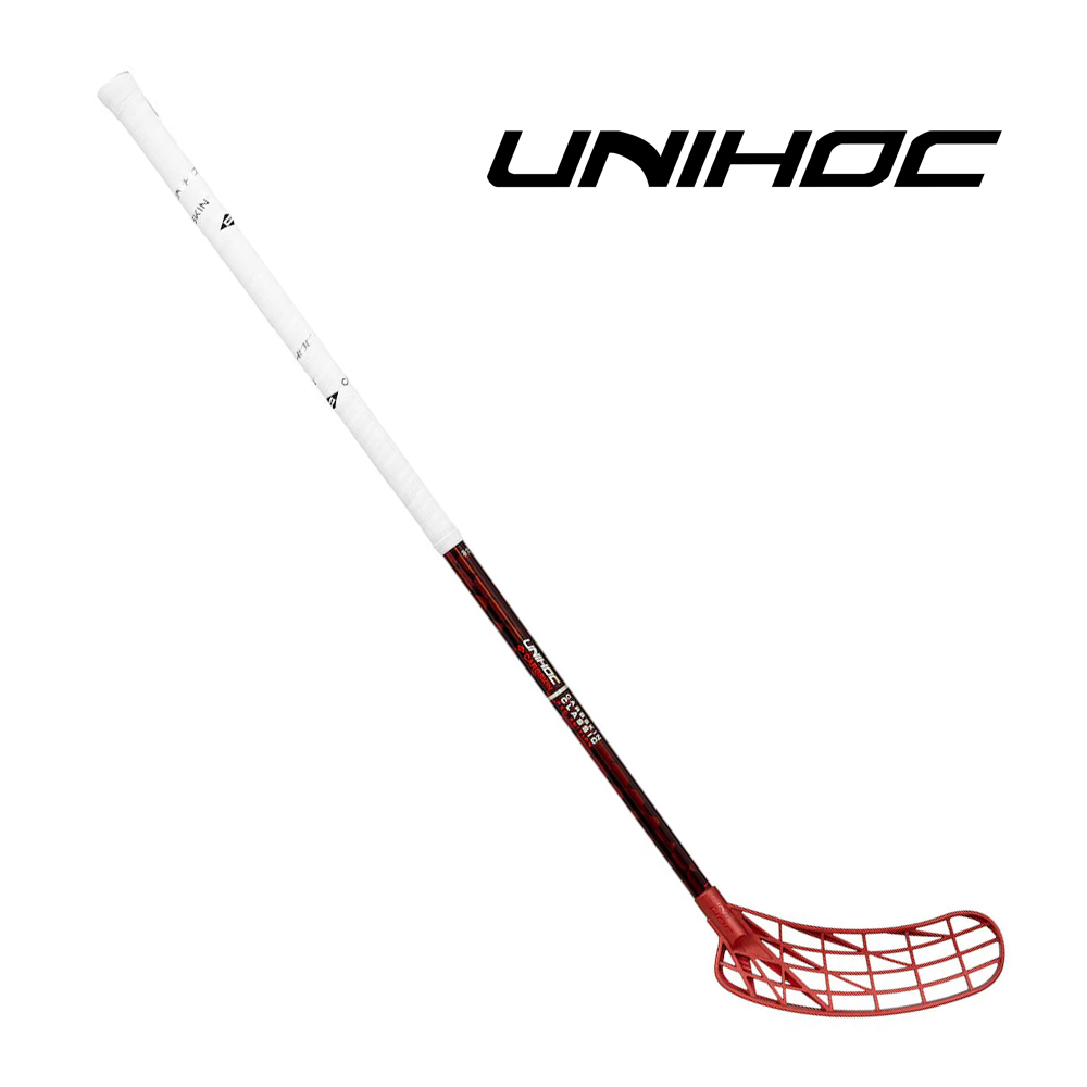 플로어볼 스틱 - UNIHOC) UNILITE CARBSKIN FL 26 radiant red 96cm  | 플로어볼 전문 쇼핑몰 후크몰