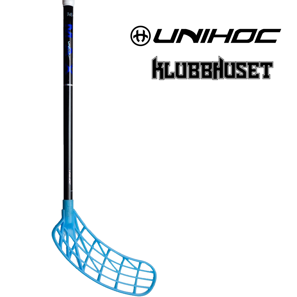플로어볼 스틱 - KH X UNIHOC) UNILITE MAX 27 classic ice blue 96cm | 플로어볼 전문 쇼핑몰 후크몰