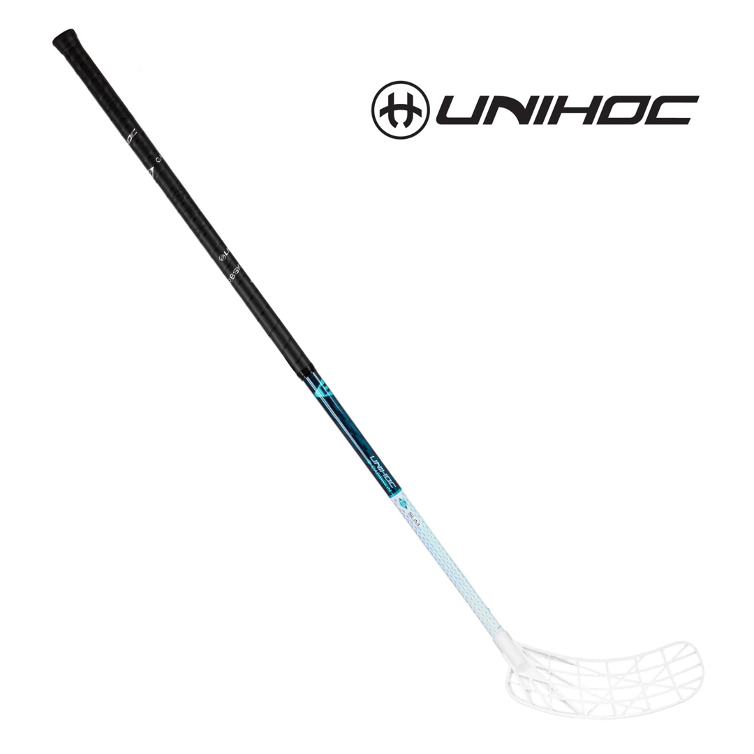 플로어볼 스틱 - UNIHOC) EVOLITE CARBSKIN SLIM TI 26 turq 96cm  | 플로어볼 전문 쇼핑몰 후크몰