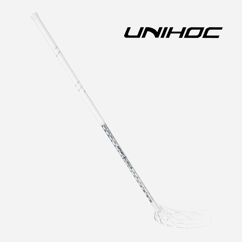 플로어볼 스틱 - UNIHOC) UNILITE CARBSKIN TI 26 silver Classic 96cm | 플로어볼 전문 쇼핑몰 후크몰