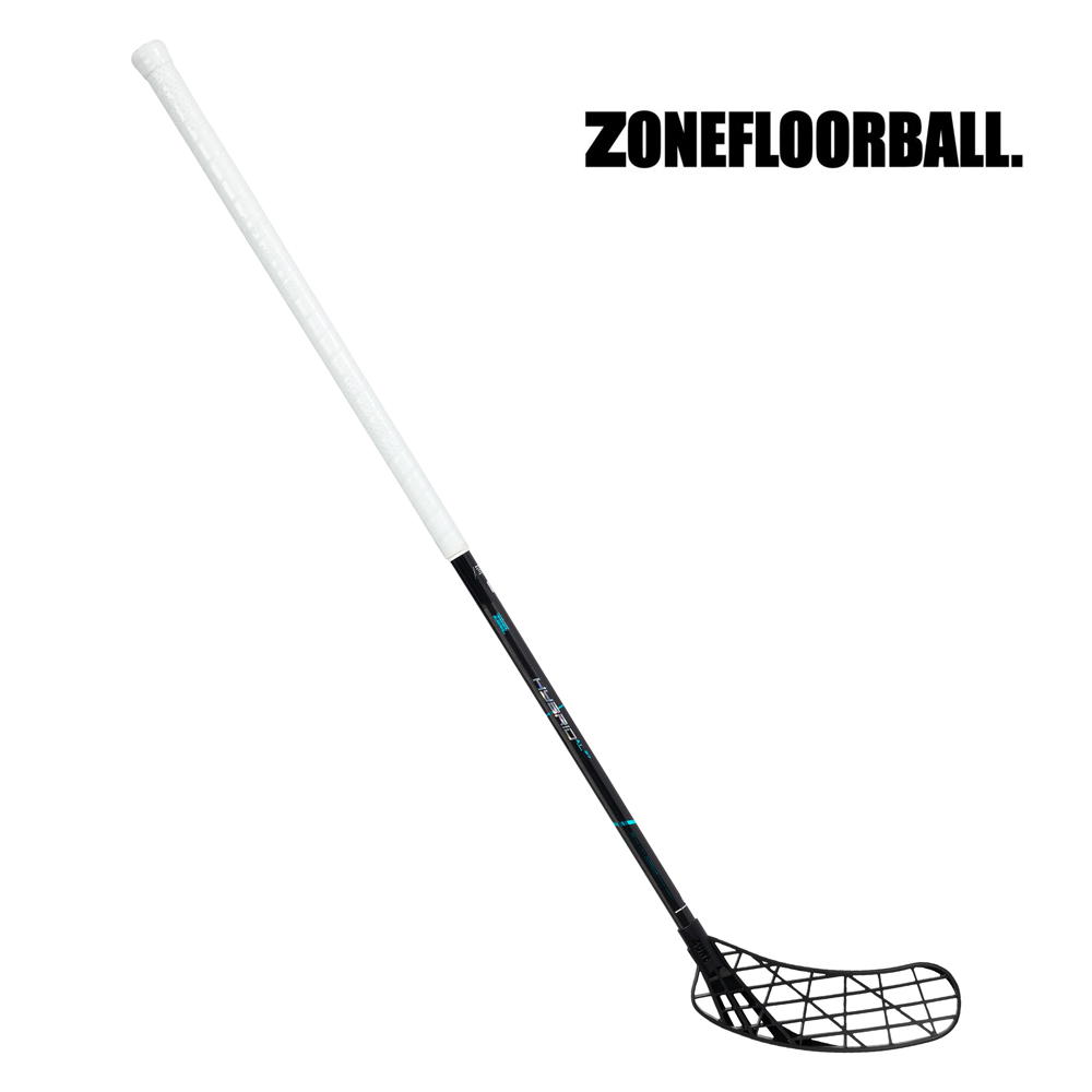 플로어볼 스틱 - ZONE) AIR/ONE HYBRID AL 27 raw/blue 96cm | 플로어볼 전문 쇼핑몰 후크몰