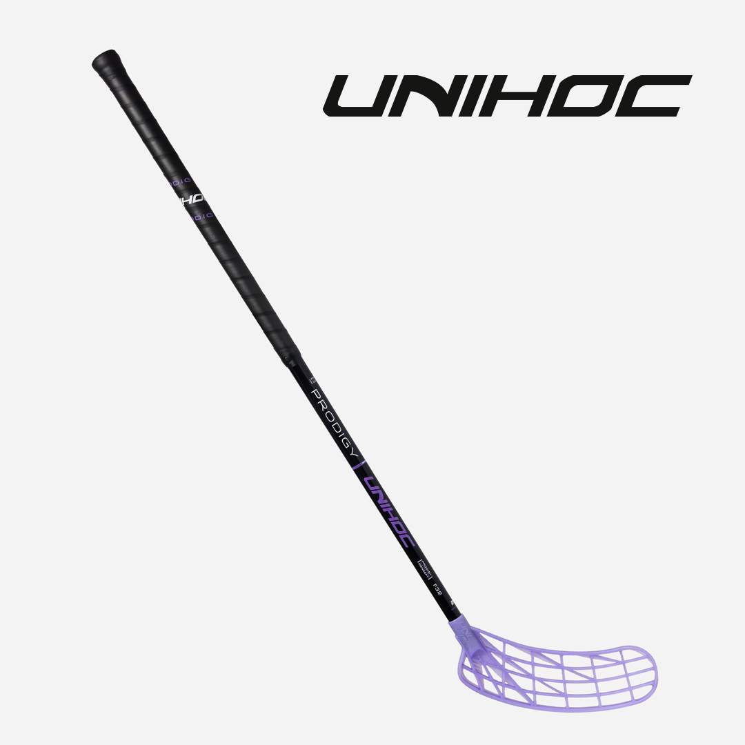 플로어볼 스틱 - UNIHOC) UNILITE PRODIGY FL 32 black/purple | 플로어볼 전문 쇼핑몰 후크몰