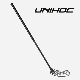 플로어볼 스틱 - UNIHOC) UNILITE CARBSKIN FL 29 black SLIM EDT SR 96cm  | HOOK