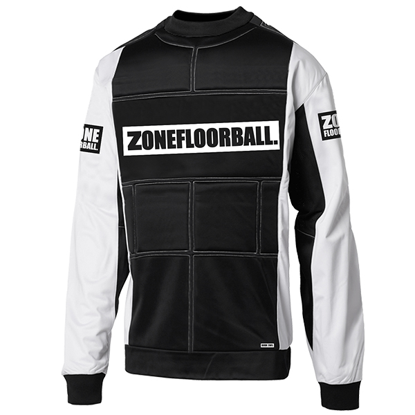 플로어볼 골키퍼 유니폼 - ZONE) 상의 PATRIOT black | 플로어볼 전문 쇼핑몰 후크몰