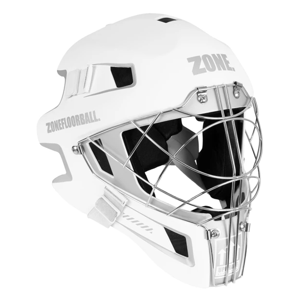 플로어볼 골키퍼 헬멧 - ZONE) UPGRADE CAT-EYE CAGE | 플로어볼 전문 쇼핑몰 후크몰
