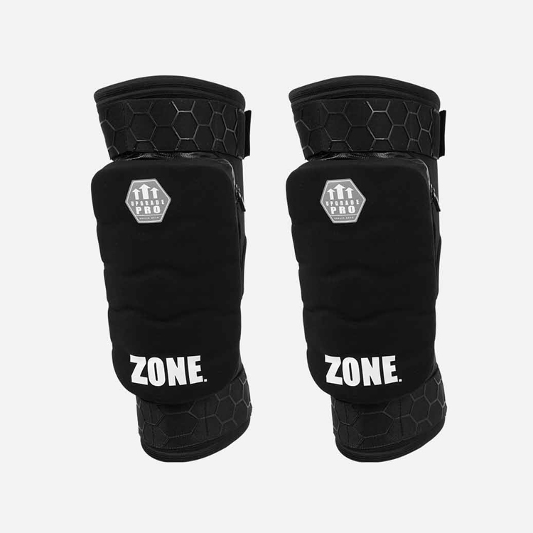 플로어볼 골키퍼 보호대 - ZONE) 무릎보호대 UPGRADE PRO FIRM (black SR) | 플로어볼 전문 쇼핑몰 후크몰