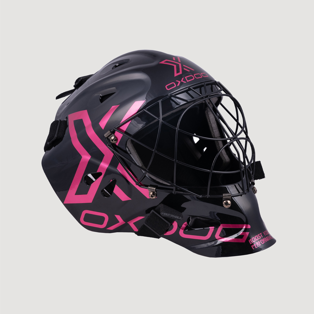 플로어볼 골키퍼 헬멧 - OXDOG) XGUARD SR Bleached Red | 플로어볼 전문 쇼핑몰 후크몰