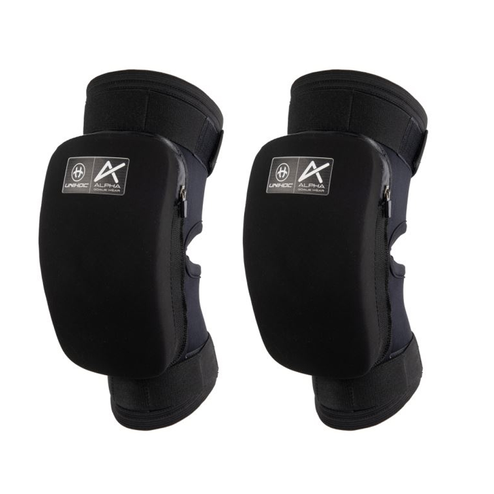 플로어볼 골키퍼 보호대 - UNIHOC) 정강이보호대 ALPHA SR (soft)  | 플로어볼 전문 쇼핑몰 후크몰