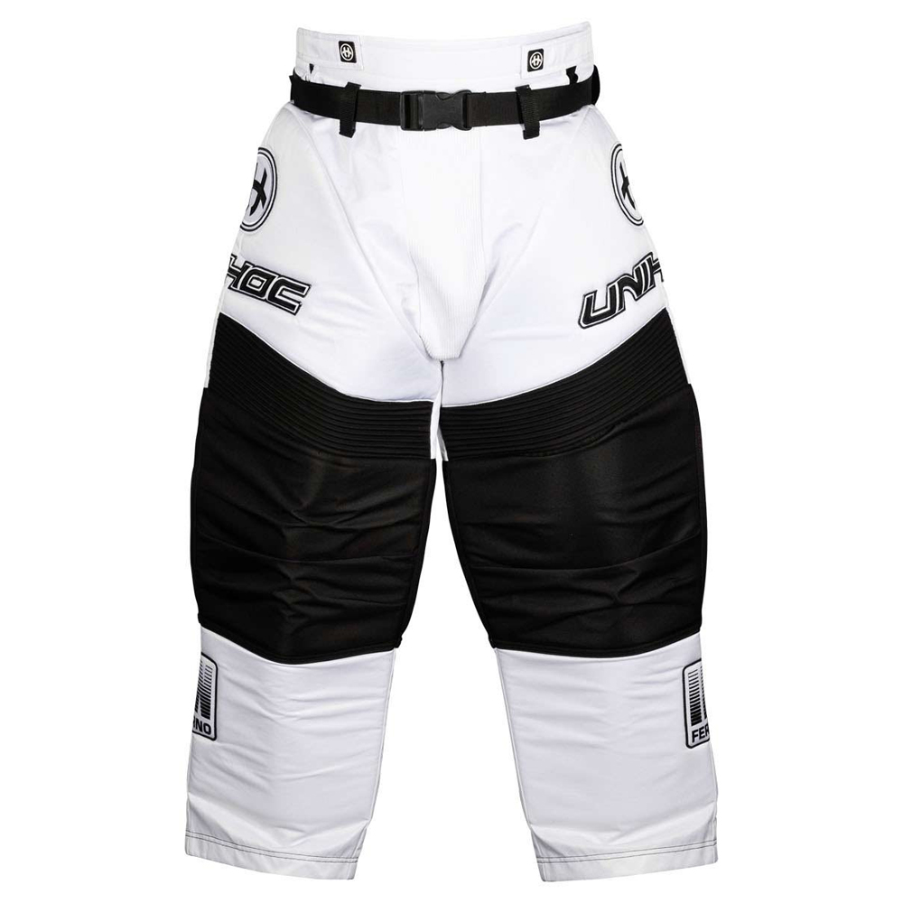 플로어볼 골키퍼 유니폼 - UNIHOC) 골키퍼하의 INFERNO all white  | 플로어볼 전문 쇼핑몰 후크몰