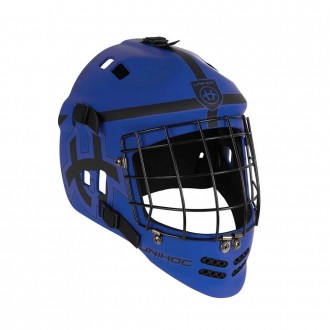 플로어볼 골키퍼 헬멧 - UNIHOC) SHIELD blue | 플로어볼 전문 쇼핑몰 후크몰
