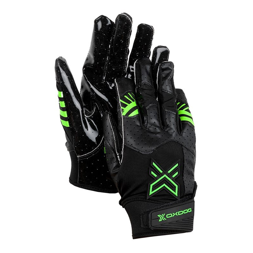 플로어볼 골키퍼 용품 - OXDOG) 장갑 Silicon black SR green | 플로어볼 전문 쇼핑몰 후크몰