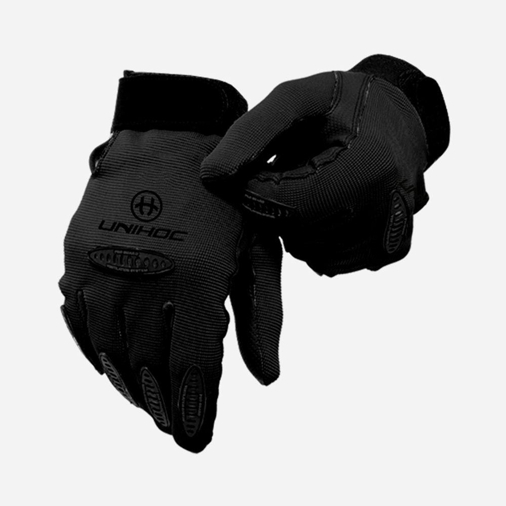 플로어볼 골키퍼 용품 - UNIHOC) 장갑 BLACKOUT | 플로어볼 전문 쇼핑몰 후크몰