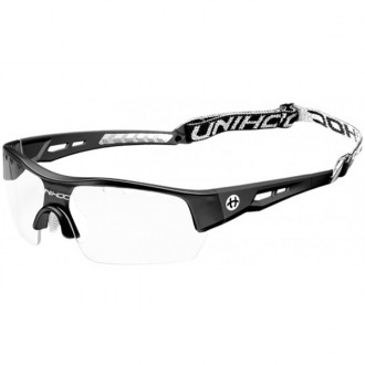 플로어볼 고글 - UNIHOC) VICTORY Senior black-white | 플로어볼 전문 쇼핑몰 후크몰