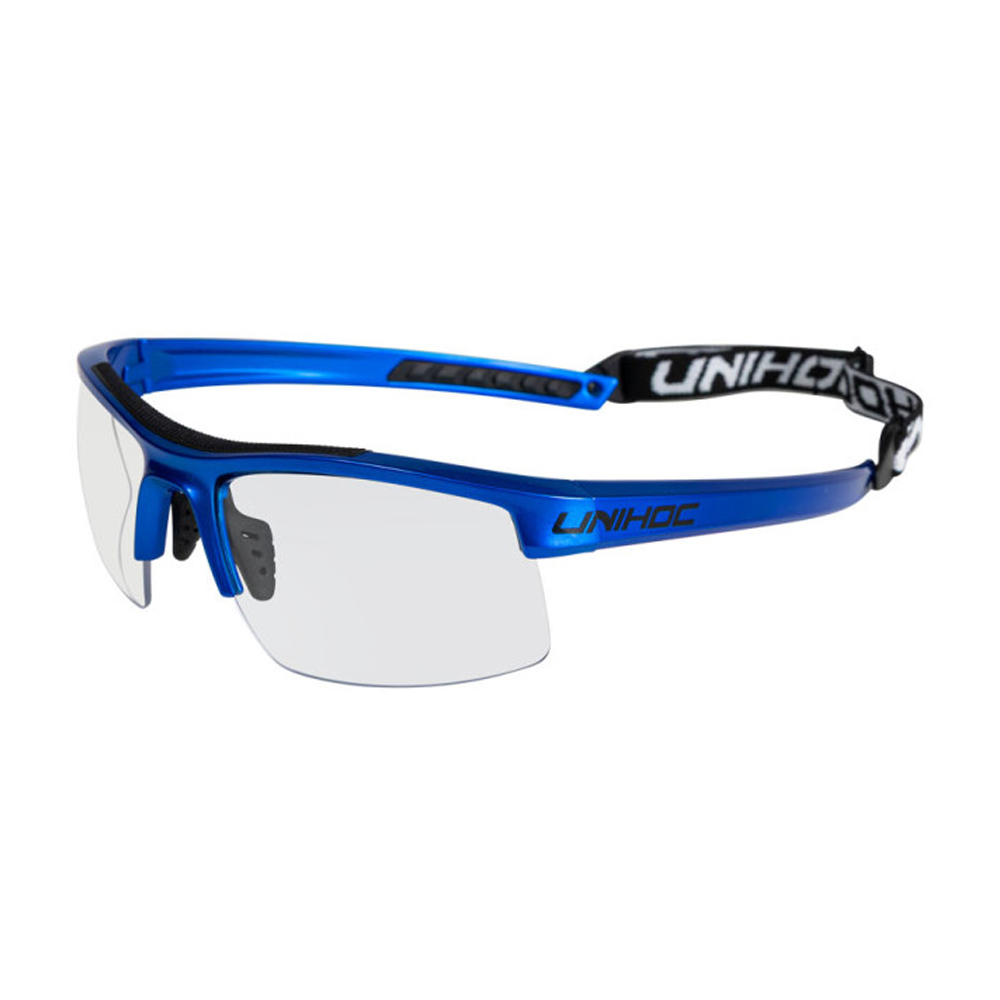 플로어볼 고글 - UNIHOC) ENERGY Junior blue | 플로어볼 전문 쇼핑몰 후크몰