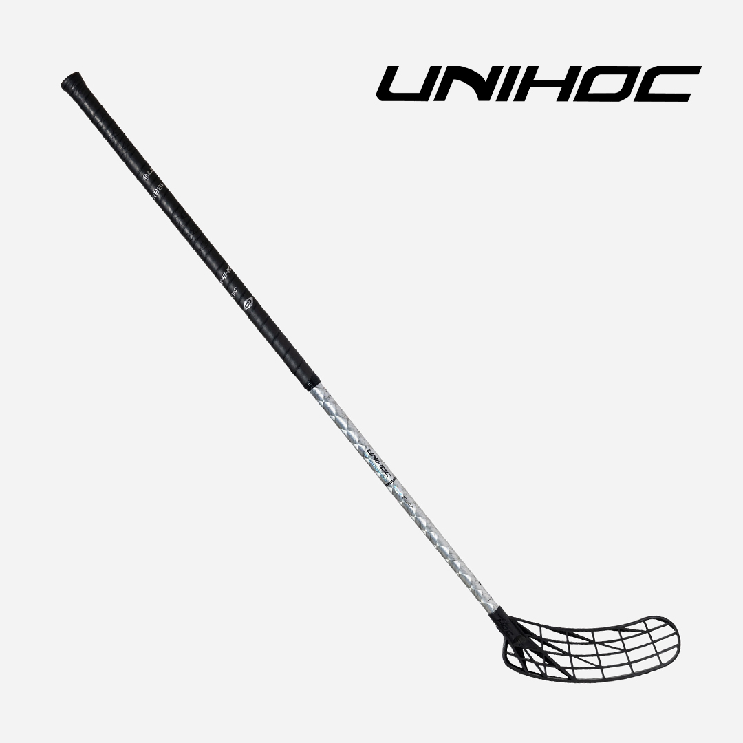 플로어볼 스틱 - UNIHOC) UNILITE CARBSKIN TI 29 silver SLIM 96cm | 플로어볼 전문 쇼핑몰 후크몰