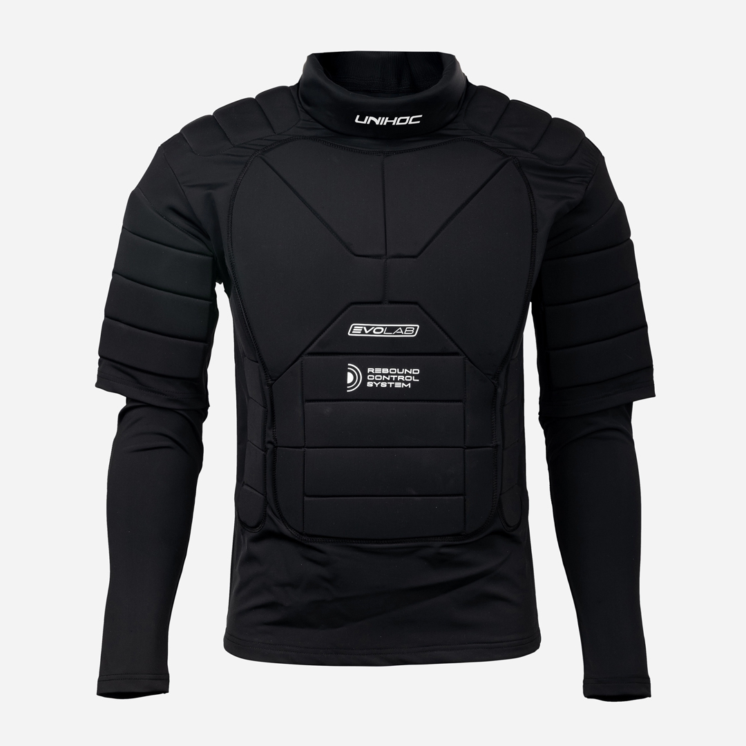 플로어볼 골키퍼 보호대 - UNIHOC) 가슴보호대 EVOLAB LONGSLEEVE | 플로어볼 전문 쇼핑몰 후크몰