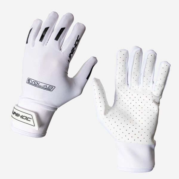 플로어볼 골키퍼 용품 - UNIHOC) 장갑 EVOLAB silicone white | 플로어볼 전문 쇼핑몰 후크몰